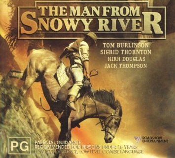 Cover from the DVD 'The Man from Snowy River'